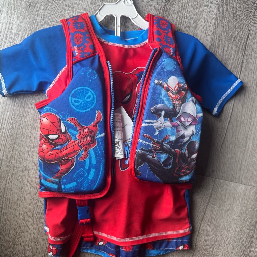 Spider-Man Kids Costume Set - Red and Blue